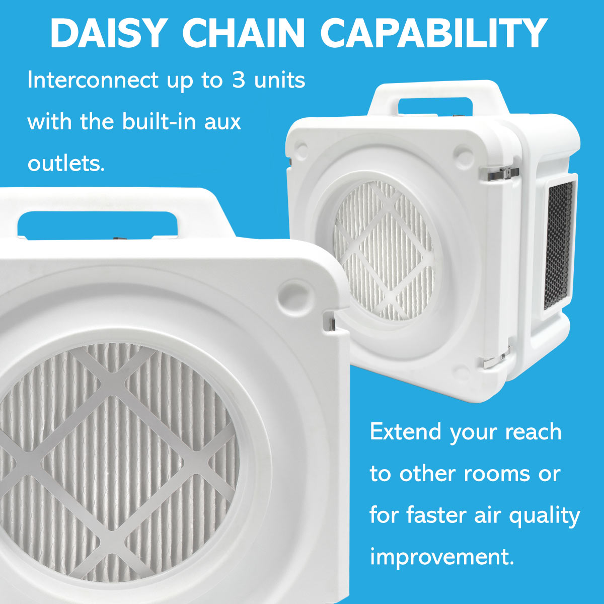 QuFresh Portable HEPA Air Scrubber