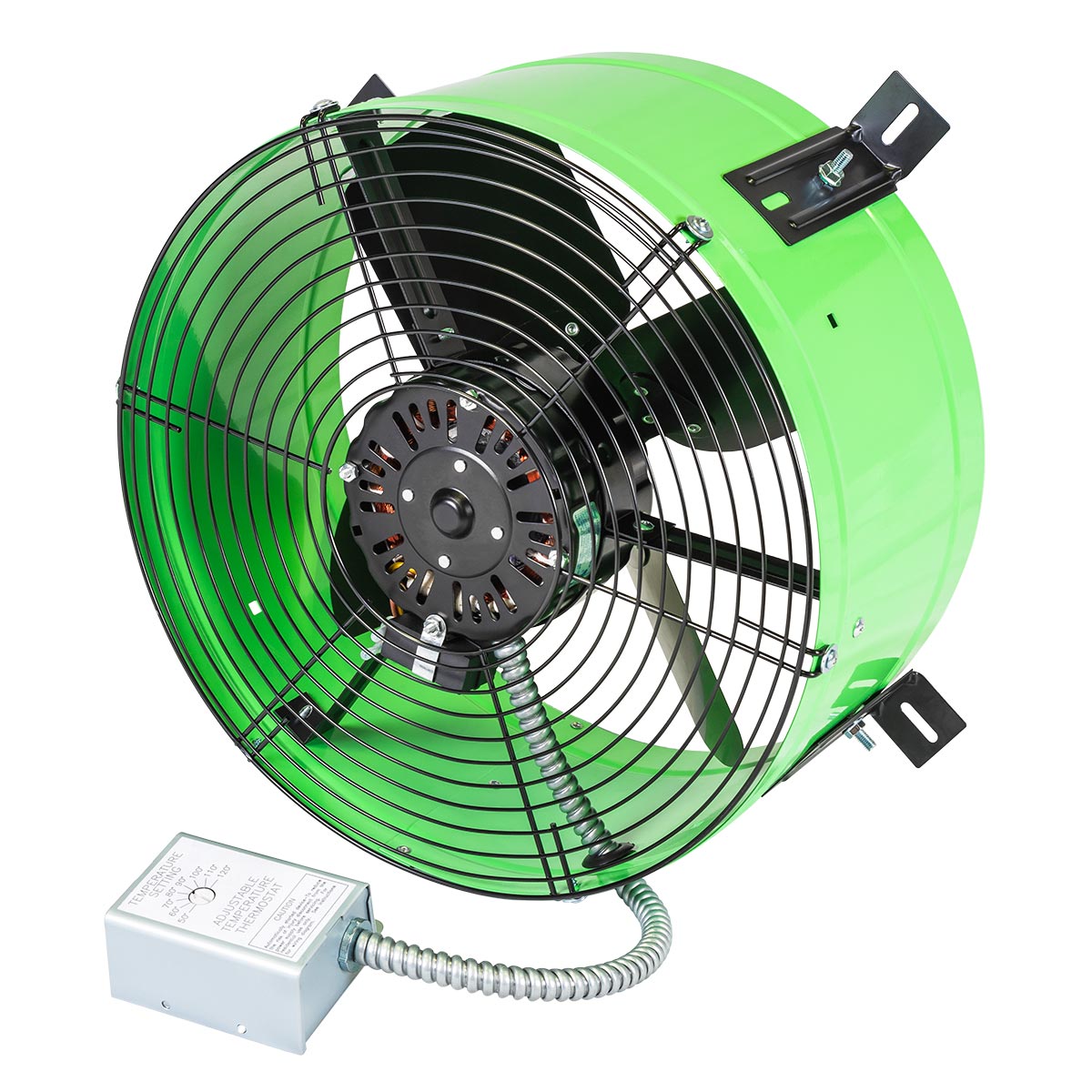 Maxx Air Premium 1,650 CFM Gable Mount Power Attic Ventilator