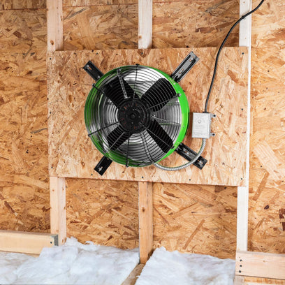 Maxx Air Premium 1,650 CFM Gable Mount Power Attic Ventilator