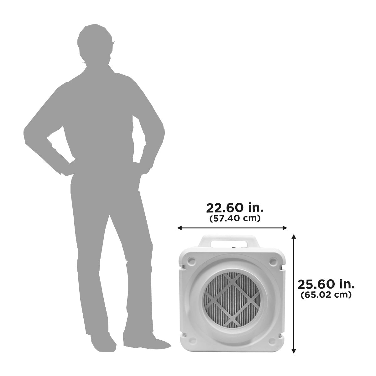 QuFresh Portable HEPA Air Scrubber