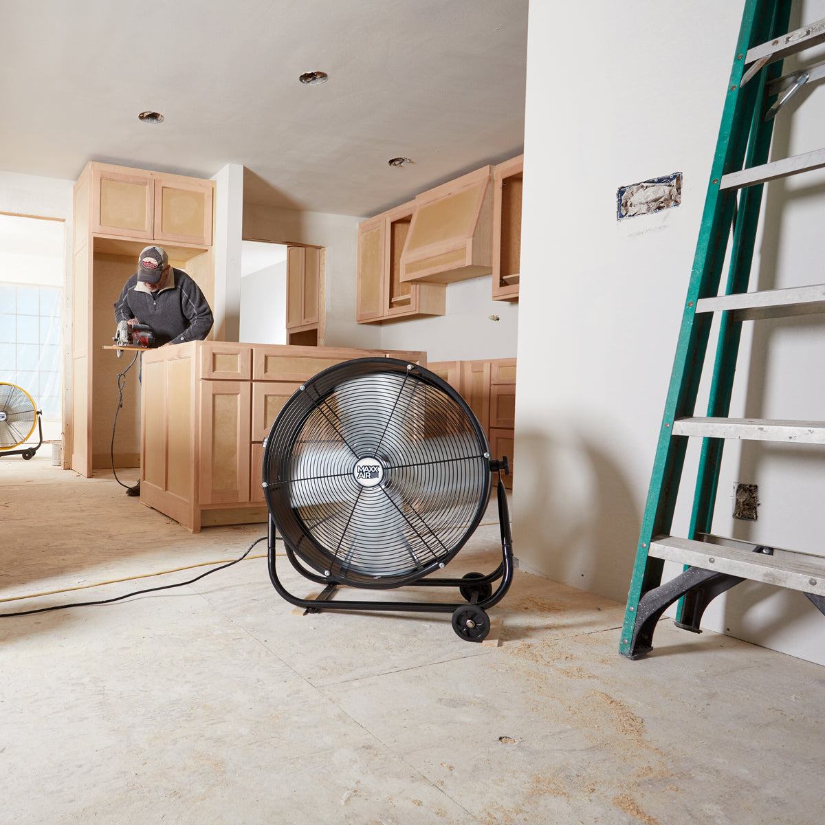 Maxx Air 24 In. 2-Speed Tilting Direct Drive Drum Fan