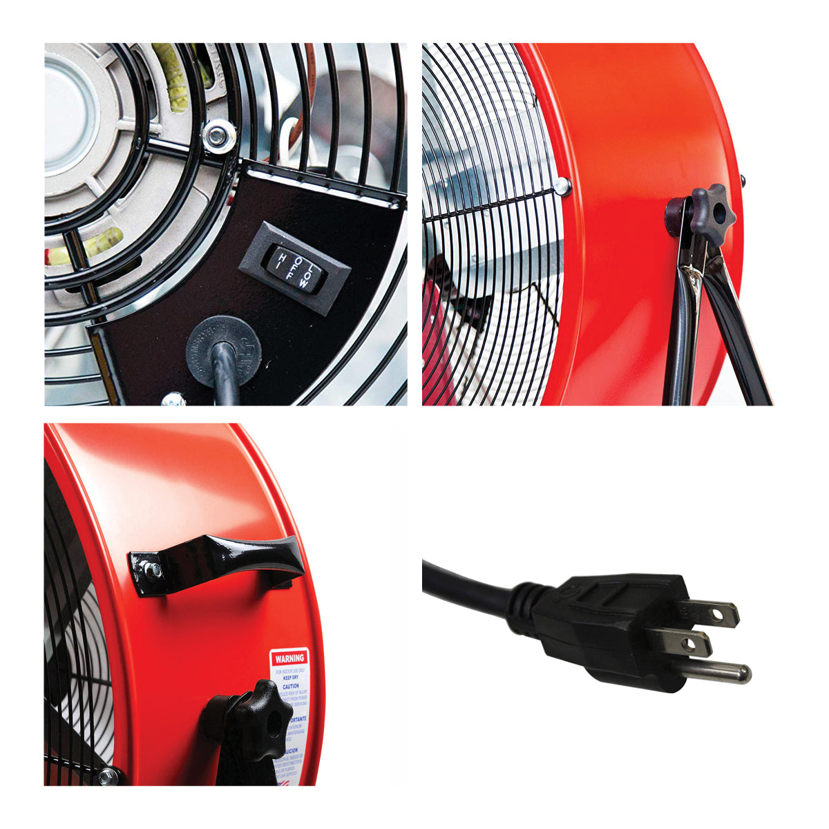 Maxx Air 24 In. 2-Speed Tilting Direct Drive Drum Fan