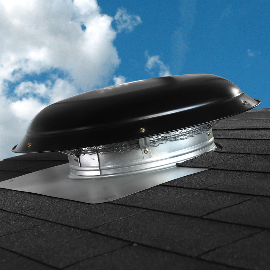 Maxx Air 1000 Series 1,080 CFM Steel Roof Mount Power Attic Ventilators