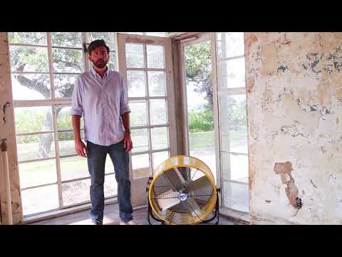 Maxx Air 24 In. 2-Speed Tilting Direct Drive Drum Fan