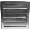 Ventamatic 18 In. Automatic Metal Shutter for Gable Mount Power Attic Ventilators