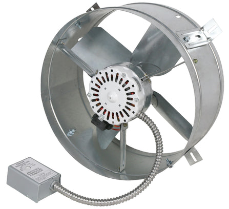 Maxx Air 1,600 CFM Gable Mount Power Attic Ventilator