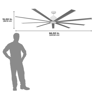 96 In. Indoor 6-Speed Ceiling Fan