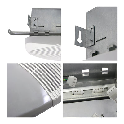 NuVent MS Series Lighted Ceiling Exhaust Bath Fans