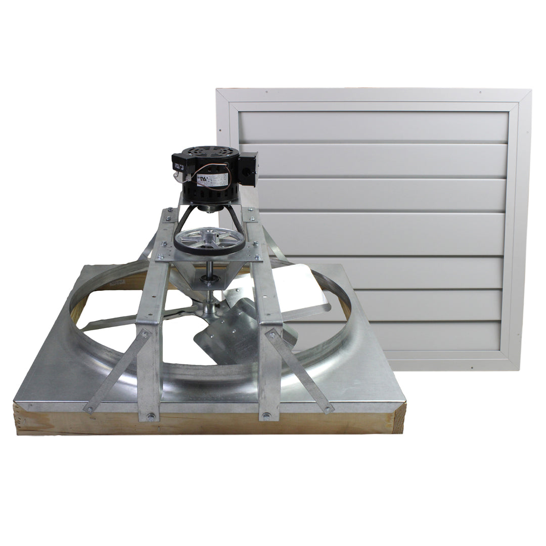 Cool Attic 30 2-Speed Belt Drive Whole House Fan with Shutter