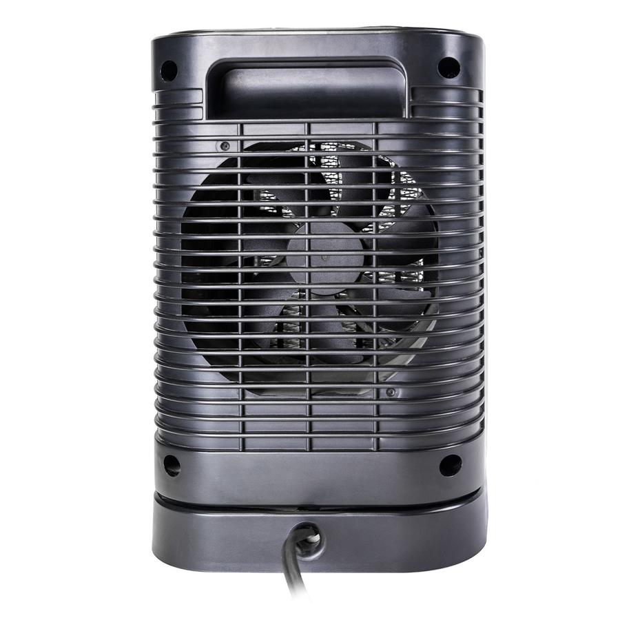 10 In. Electric Indoor Portable Oscillating Fan-Forced Ceramic Heater