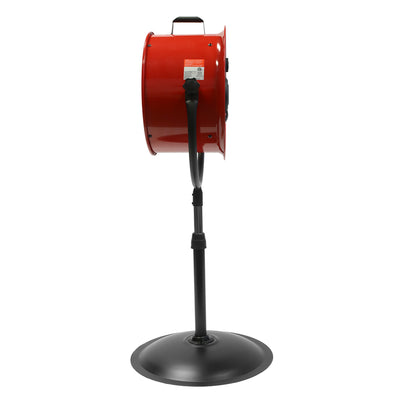Pedestal Style 16 In. 3-Speed Tilting High Velocity Floor Fan with Steel Shroud