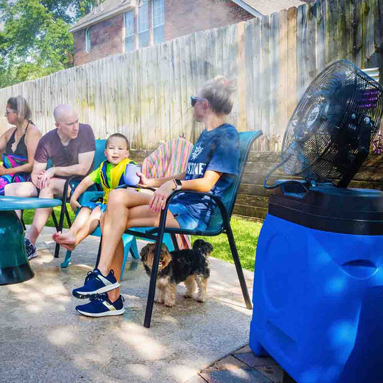 Maxx Air 14 In. 3-Speed Misting Fan with 20 Gal. Tank – USFanco