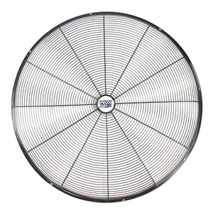 Front of 30 in. pedestal fan grille. 