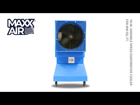 Maxx Air 18 In. Variable Speed Evaporative Cooler for 900 sq. ft.