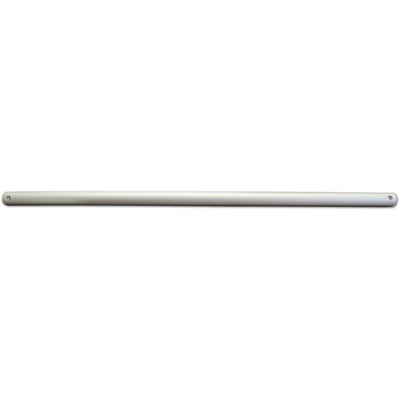 12 in. extension pole in brushed nickel finish.