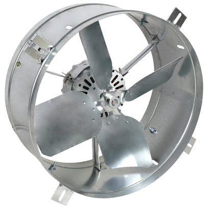 Maxx Air 1,650 CFM Gable Mount Power Attic Ventilator