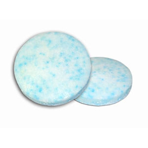 Pair of cleaning tablets. 